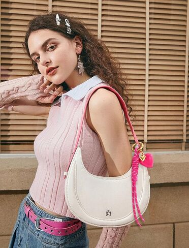 Heart Bag Charms for Backpacks Knot Rope Keychains Cute Heart Keychain Vintage Pink Keychains Purse Charms for Handbags Tote Bags Women Accessories in Kuwait