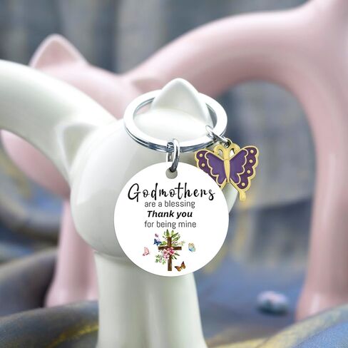 هدية العرابة من Godchild Godmother اقتراح هدية الله الأم الهدايا للنساء سوف تكون إلهي الأم الهدايا المسيحية المعمودية المفاتيح للنساء أفضل هدية عيد ميلاد عيد الميلاد in Kuwait