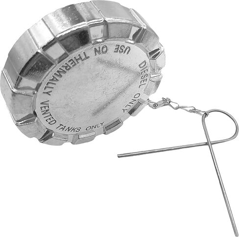 TOJIO Kenworth Truck Fuel Tank 3 1/2" Nominal 5.5 TPI Compatible with Kenworth trucks, Non-Locking, Non-Vented, Solid, Ultra Low Sulfur, KWT-002 in Kuwait