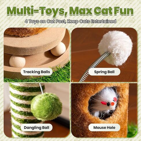 Cat Beds for Indoor Cats, Expandable Indoor Cat House and Cat Hideaway, Muti-Functional Cat Condo with Breathable and Wearing Resistant Cloth Cover, 15.75×15.75×15.75 inches, Grey in Kuwait