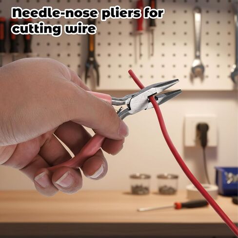 Zipper Repair Kit Tool, 2 Pack Zipper Pliers, Zippers Install Pliers, Needle-Nose Plier and End-Cutting Plier for Zippers Replacement, Fix, DIY Jewelry and Home Maintenance in Kuwait