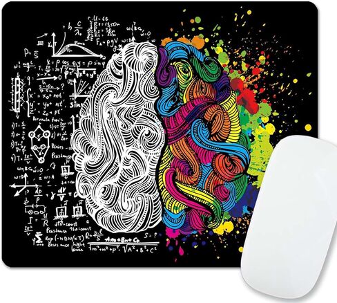 Square Purple and Gold Mouse Pad Small, Abstract Fluid Art Marble Mousepad, Washable Cloth Mouse Mat, Non-Slip Rubber Base Computer pad for Laplop, 9.5 x7.9 inch in Saudi Arabia