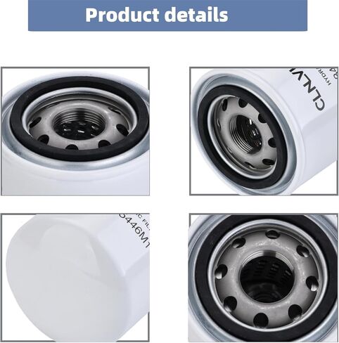 3435446M1 Hydraulic Oil Filter Compatible with Massey Ferguson 1020 1030 1030L 1035 1040 1045 for Deutz Allis 5220 Synchro 5230 Replace 72102555 in Kuwait