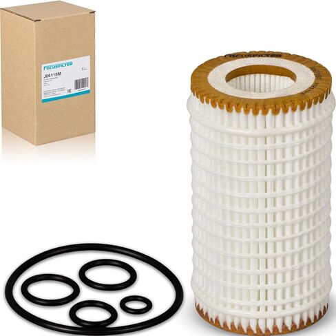 FOCUSFILTER HU718/5x OEM Grade Oil Filter, Compatible with Mercedes-Benz C230/C240/C320/C300 /E350/E320/C350/E500/G1450/SL500/CL500, Replaces 05102905AB, 05102905AA, A1121800009 in Kuwait