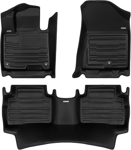 TuxMat for Kia Sportage Hybrid (2026) - Custom-fit | Ultimate Protection and Prestige Outperforms Other Mats | Maximum Coverage, Luxurious Design, All-Weather Protection | 1st & 2nd Rows in Kuwait