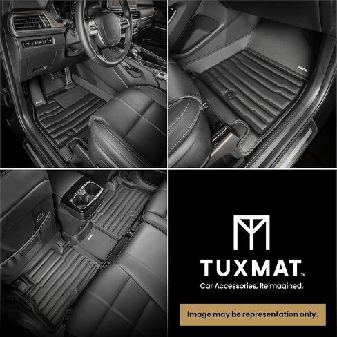 TuxMat for Kia Sportage Hybrid (2026) - Custom-fit | Ultimate Protection and Prestige Outperforms Other Mats | Maximum Coverage, Luxurious Design, All-Weather Protection | 1st & 2nd Rows in Kuwait