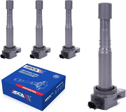MOCA 4 Pack Ignition Coils UF602 Compatible with 2009-2014 for Acura TSX 2.4L, 2013-2015 for Acura ILX 2.4L, 2012-2015 for Honda Civic 2.4L, 2010-2014 for Honda CR-V 2.4L L4 in Saudi Arabia