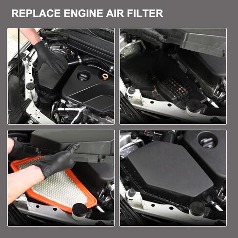 23437180 Engine Air Filter and 13356916 Cabin Air Filter Set Fit For 2016-2019 Chevy Volt L4 1.5L in Kuwait