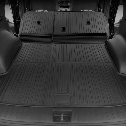 Cargo Mat for 2022-2026 Hyundai Tucson Hybrid, Full Coverage All Weather Trunk Cargo Liner with Backrest Protectors for Hyundai Tucson Accessories (Not fit PHEV) in Kuwait