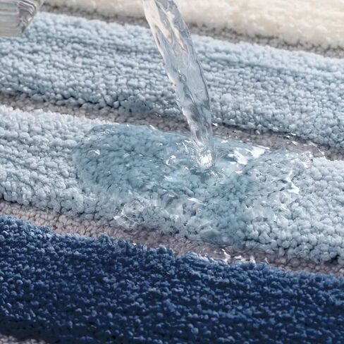 Thin Version,Bathroom Rug, Bathroom Mat, Extra Soft Absorbent Premium Bath Rug, Area Rugs,Grey,(15.7 * 23.6inches) in Saudi Arabia