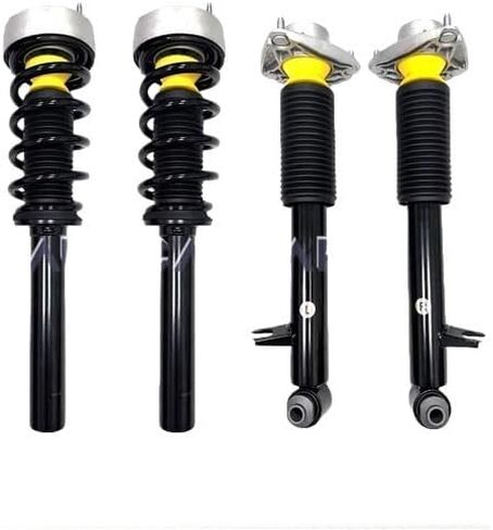Front and Rear Shock Struts Complete Assembly w/Coil Spring for BMW X5 2014 2015 2016 2017 2018 3.0L l6 4.4L V8, for BMW X5 2016 2017 2018 2.0L l4 Suspension kit Complete full set in Kuwait