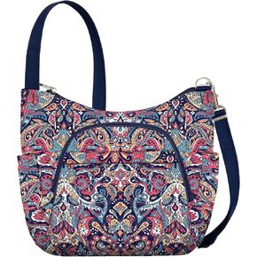 Travelon Anti-theft Classic Crossbody Bucket Bag | Anti-theft in Kuwait