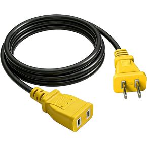 AWINLI AC Power Charging Cable Charger Cable DeWalt DXAEJ14 1400 Peak Ampere car Battery Charger Jumper Starter, Jumper Starter Power Cord, Portable Power Cord Adapter Compatible(6.5FT) in Kuwait