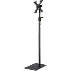 1500mm High Steel Front to Back Tilt, Up and Down Swivel Full Motion 10"-37" LED LCD TV Cart Flat Panel Plasma TV Trolley Floor Stand in Kuwait