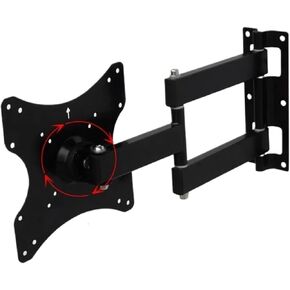 EML403X Full Motion 17"-40" LED LCD TV Wall Mount 360 Degree Rotation Swivel Tilt Monitor Stand Arm Bracket Wall Mount 200mm in Kuwait