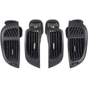 Car Air Grille 97480-1X050 Car Air Conditioning Nozzle Outlet A/C Air Vent Fit for Kia Forte Cerato 2008-2013 Center Middle/Front Left Right Side(Set of 4pcs) in Kuwait