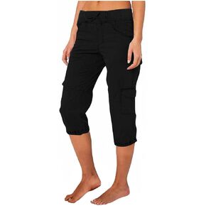 بنطال كابري نسائي للصيف خفيف الوزن للمشي لمسافات طويلة رياضي لطيف ومريح in Kuwait