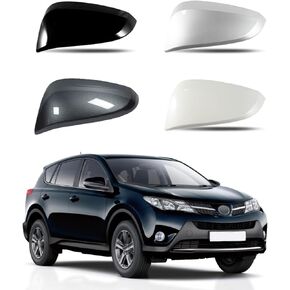 Mirror Cover Replacement car Rearview Mirror Cap Cover For Toyota 4Runner 2014-2023/RAV4 2013-2015/RAV4 HV 2016 (Gray, Right) in Kuwait