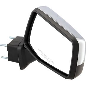 JC Whitney Right Power Heated Mirror for GMC Sierra 1500 2019-2023 Manual Fold With Memory; Without Signal Light, Blind Spot Monitor, Puddle Lamp & Auto-Dimming Chrome New Body Style JGM230ER in Kuwait