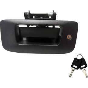 22755305 Locking Tailgate Handle Latch w/Bezel & Lock Cylinder Compatible with 2007-2014 Chevrolet Silverado 1500 2500 HD 3500 HD | GMC Sierra 1500 2500 HD 3500 HD Tailgate Lock Assembly in Kuwait