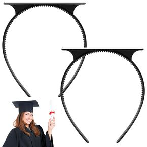 UQM Graduation Cap Headband, Anti-fall Grad Cap Headband Hat Accessories for Graduates Students, Keeps Hairstyle Fixed in Kuwait