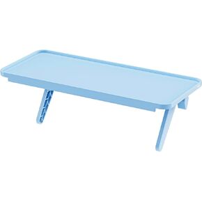 Pixio 12 inch Black Monitor Storage Top Shelf - Adjustable Platform, Universal Fit, Holds Up to 13lbs, Works on TV, Flat, Curved Monitors, Storage for Webcams, Clocks, Phone, Figures in Kuwait