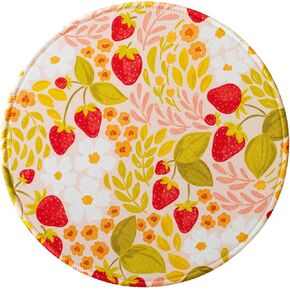 تصميم Elyse Breanne، 8.5 بوصة، لوحة ماوس مستديرة للكمبيوتر، واقي سطح المكتب، ظهر مطاطي غير قابل للانزلاق، كرة ديسكو in Kuwait