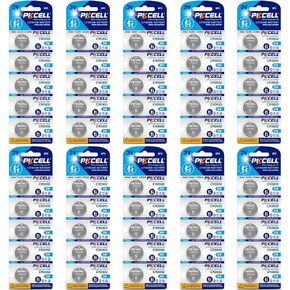 PKCELL 8Pcs CR2032 Batteries DL2032 CR2032 Lithium 3V Coin Battery in Kuwait
