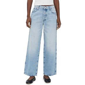 MOTHER Women's The Delinquent Button Nerdy Jeans in Kuwait