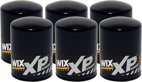 Wix Engine Oil Filter Kit Spin-On 6 Pieces For Chevrolet Express 2500 6.6 V8 57202XP-Set6 in Kuwait