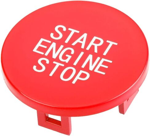 Car Stop Start Engine Ignition Button Cover Compatible BMW F40 F44 G20 G22 G05(Black) in Kuwait