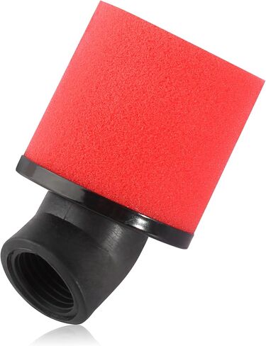 1.1inch 28mm Angled Filter for 50cc - 90cc 110cc 125cc 150cc GY6 Engine Motorcycle ATV Quad Scooter Go Kart Mini Moto Pocket Pit Dirt Racing Super Bike XR50 Kawasaki Suzuki Yamaha 27mm 29mm in Saudi Arabia