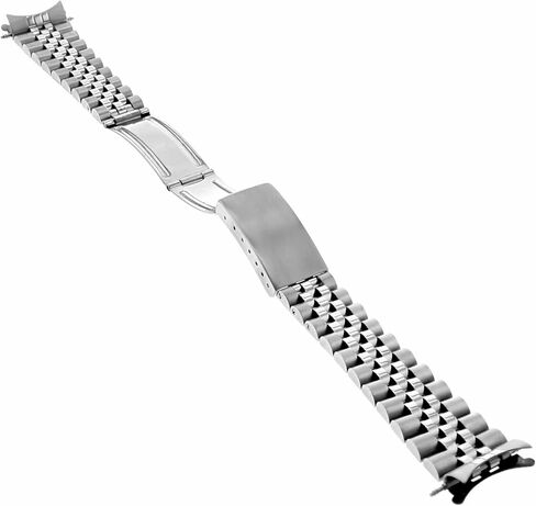 Ewatchparts 19mm Stainless Steel Compatible With Rolex Tudor Prince Oysterdate Jubilee Watch Band Bracelet Heavy in Kuwait