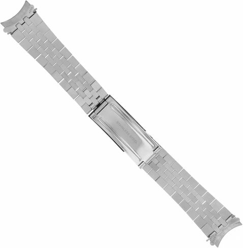 Ewatchparts 19mm Stainless Steel Compatible With Rolex Tudor Prince Oysterdate Jubilee Watch Band Bracelet Heavy in Kuwait