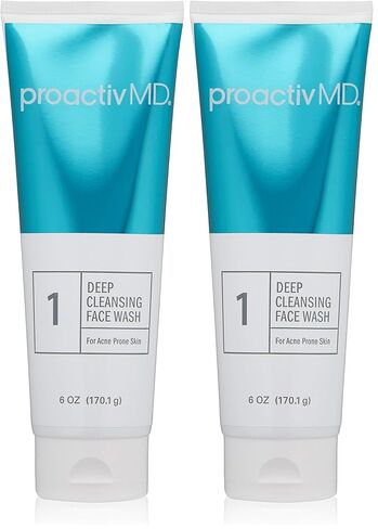 Proactiv MD Exfoliating Face Wash, Gentle and Hydrating Facial Cleanser and Acne Treatment for Sensitive Skin, 6 Oz Clear Unscented in Saudi Arabia