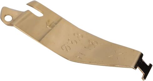 لوحة سلبية لحركة ساعة كوارتز، ملحقات إصلاح الساعات الاحترافية، قطع غيار من سبيكة ذهبية لصانعي الساعات والهواة، مقاس 9 مم in Kuwait