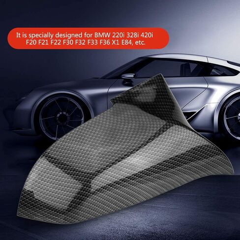 1Pair Door Rearview Mirror Cover, Side Mirror Cap for 228i F32 435i F21 116i 118i 120i 125i 130i 218i 220i 228i F30 F31 320i 328i 330i 335i F32 F33 F36 420i 428i 435i X1 in Saudi Arabia