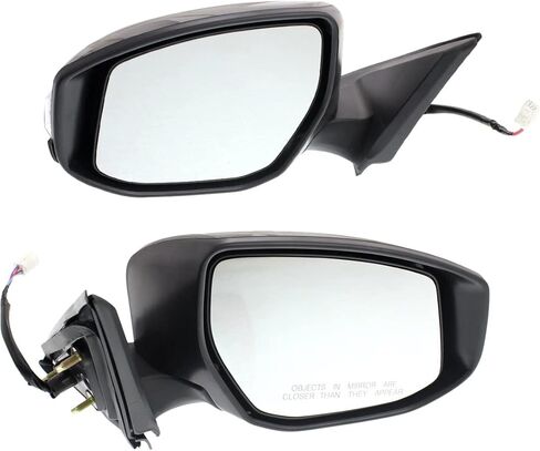 Garage-Pro Driver & Passenger Side View Mirrors Power Non-Heated For Nissan Altima 2013-2018 With Signal Light, Paintable Sedan in Saudi Arabia