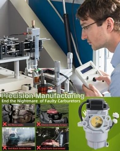 Huayi AX90 Carburetor Compatible with Cub Cadet Troy-Bilt AX90 547cc Series Engines, Replace Part# 651P06495, Contain Air Filter Spark Plug Turn Up Kits in Kuwait