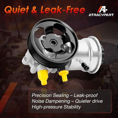 مضخة توجيه كهربائية، مع بكرة وخزان، متوافقة مع 2005-2016 Toyota Tacoma 2.7L، تحل محل #21-5484، 4431004100، 4431004140 in Saudi Arabia