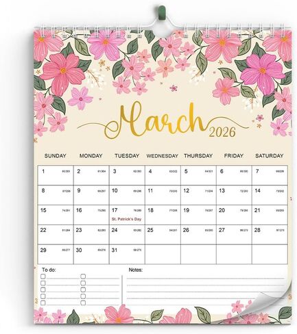 2025 Wall Calendar With Minimalist Floral, Jan 2025 - Dec 2025 Perfect Planning For Anniversaries & Appointments, Best For Your Home School Or Decor in Saudi Arabia