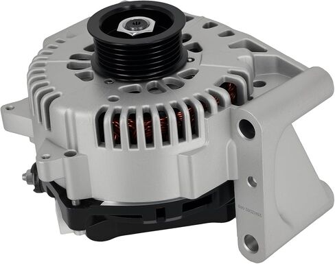 maXpeedingrods Alternator For Ford Freestyle Five Hundred For Mercury Montego, V6 3.0L 2005 2006 2007, 12V 130A 6-Groove Pulley Class IR Regulator High Output Alternator 6F9T10300AA in Saudi Arabia