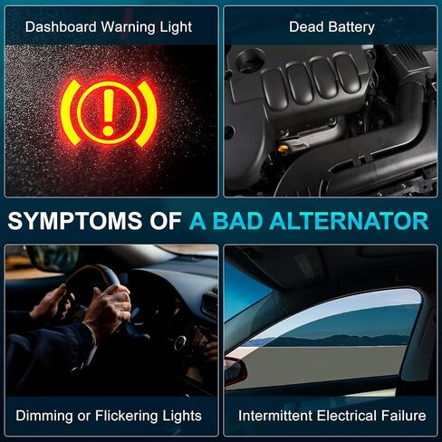 23700-AA701 المولد متوافق مع 2011 2012 2013 سوبارو فورستر H4 2.5L، 12V 110A 6-Groove بكرة في اتجاه عقارب الساعة استبدال لـ 11579N، 11579، 11083، AL4313X، A002TL0091A in Kuwait