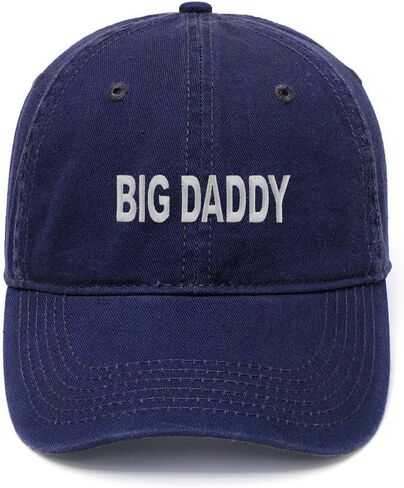 Big Daddy Embroidered Mens Baseball Cap Cotton Washed Baseball Hat in Saudi Arabia