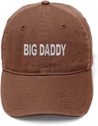 Big Daddy Embroidered Mens Baseball Cap Cotton Washed Baseball Hat in Saudi Arabia