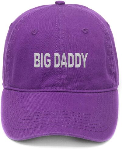 Big Daddy Embroidered Mens Baseball Cap Cotton Washed Baseball Hat in Saudi Arabia