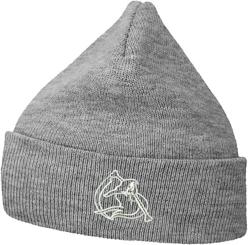 Beanies Hats Men Women Grim Reaper Embroidered Unisex Daily Beanie Knit Hats for Winter in Saudi Arabia