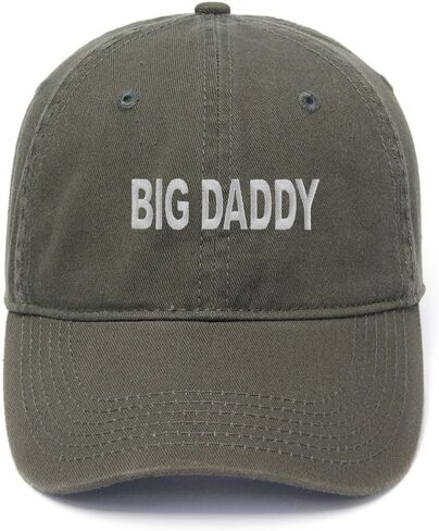 Big Daddy Embroidered Mens Baseball Cap Cotton Washed Baseball Hat in Saudi Arabia