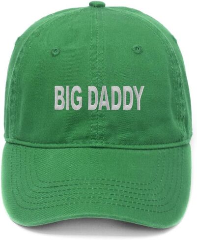 Big Daddy Embroidered Mens Baseball Cap Cotton Washed Baseball Hat in Saudi Arabia