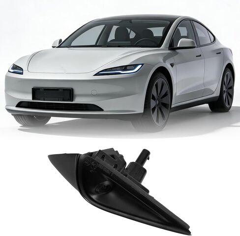 1820735-00-D Car Side of Right Front Fender Side W/Red Camera Replacement for 1820735-00-A 1820735-00-B 1820735-00-C Fit for Tesla Model Y Juniper 2025 Model 3 for Highland 2024-2025 in Kuwait